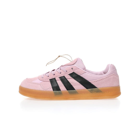 Adidas Originals Gazelle Indoor ¨C Light Pink / Black Gum Suede Low-Top Sneakers