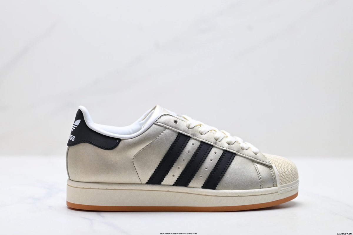 adidas Originals Superstar ¡ª Champagne Gold & Black | Gum Shell Toe
