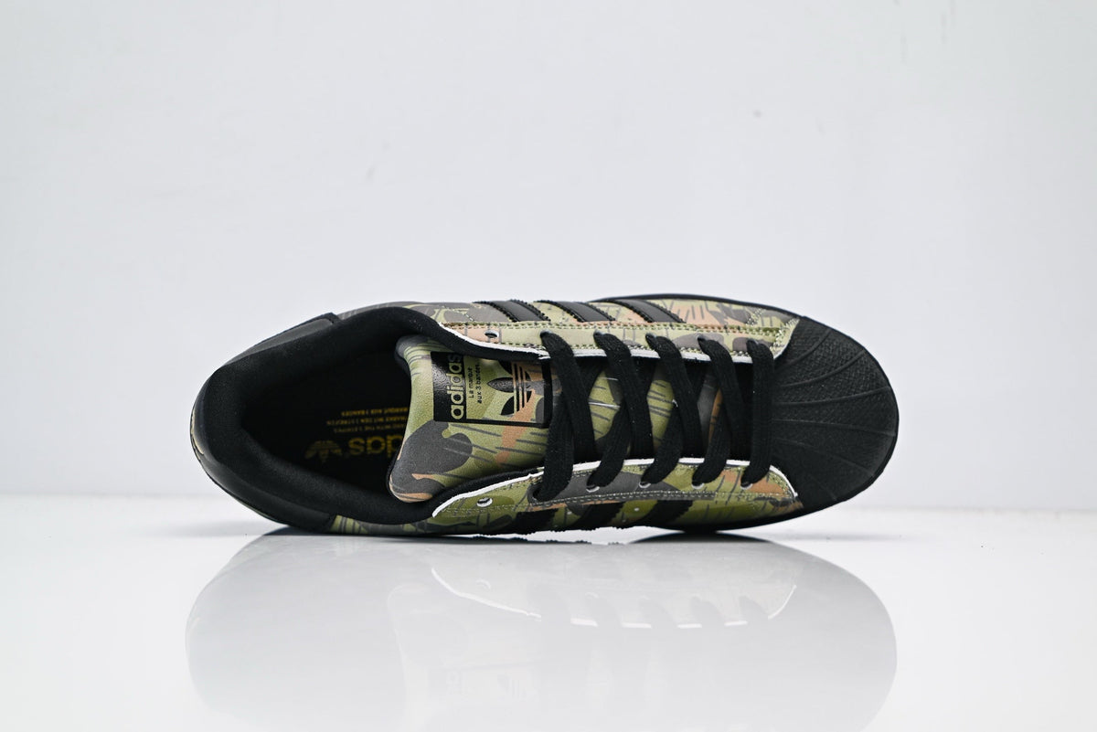 adidas Originals Superstar ¨C Black Camo Print Shell Toe