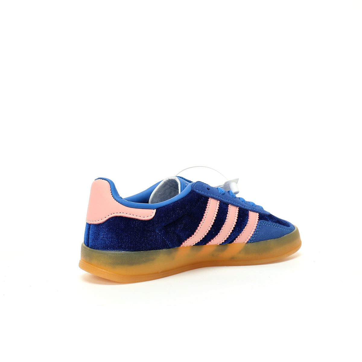 Adidas Originals Gazelle Indoor ¨C Dark Blue / Pink Gum Suede Low-Top Sneakers