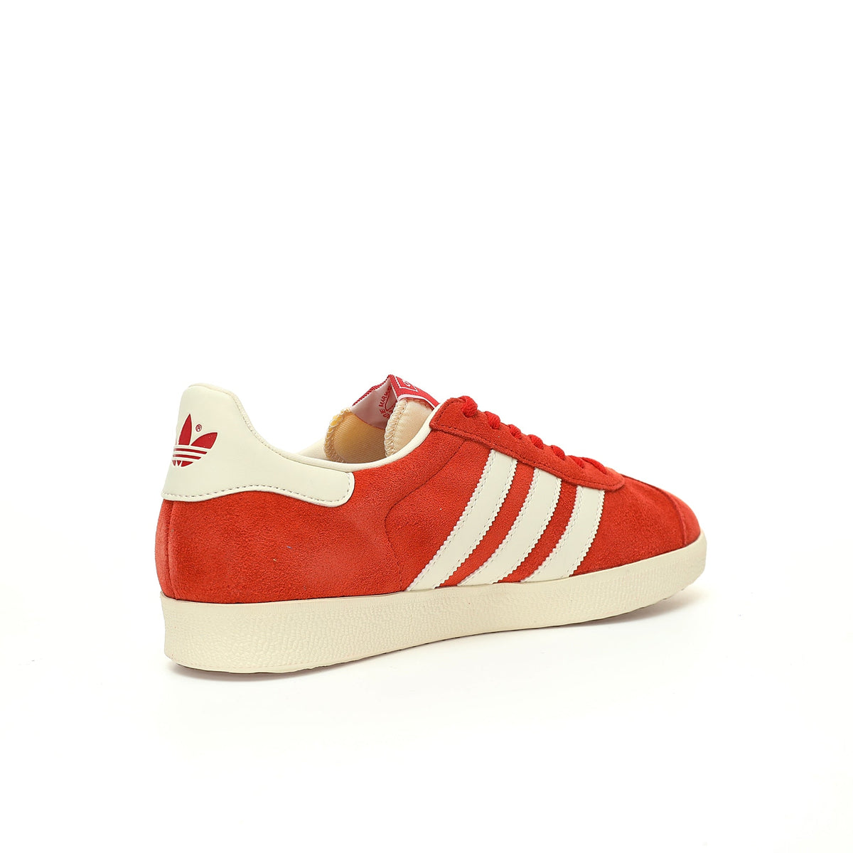 Adidas Originals Gazelle ¨C Red / Off-White Suede Low-Top Sneakers