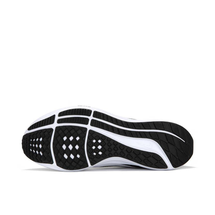 Nike Air Zoom Pegasus 40 ¨C Black / White / Silver Mesh Running Sneakers
