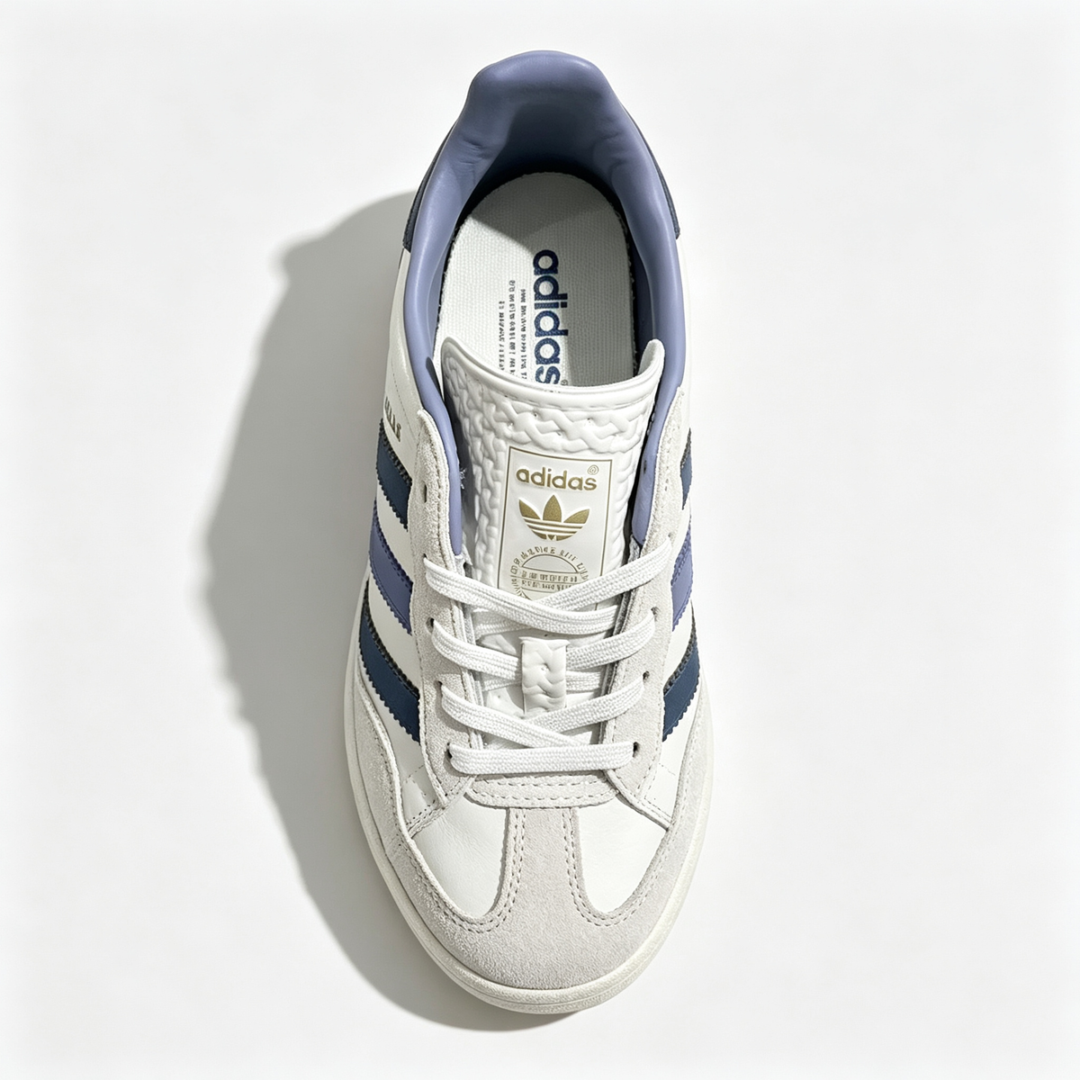 adidas samba  women's shoes  men's samba sneakers adidas samba 'Off White / Dark Blue / Purple'