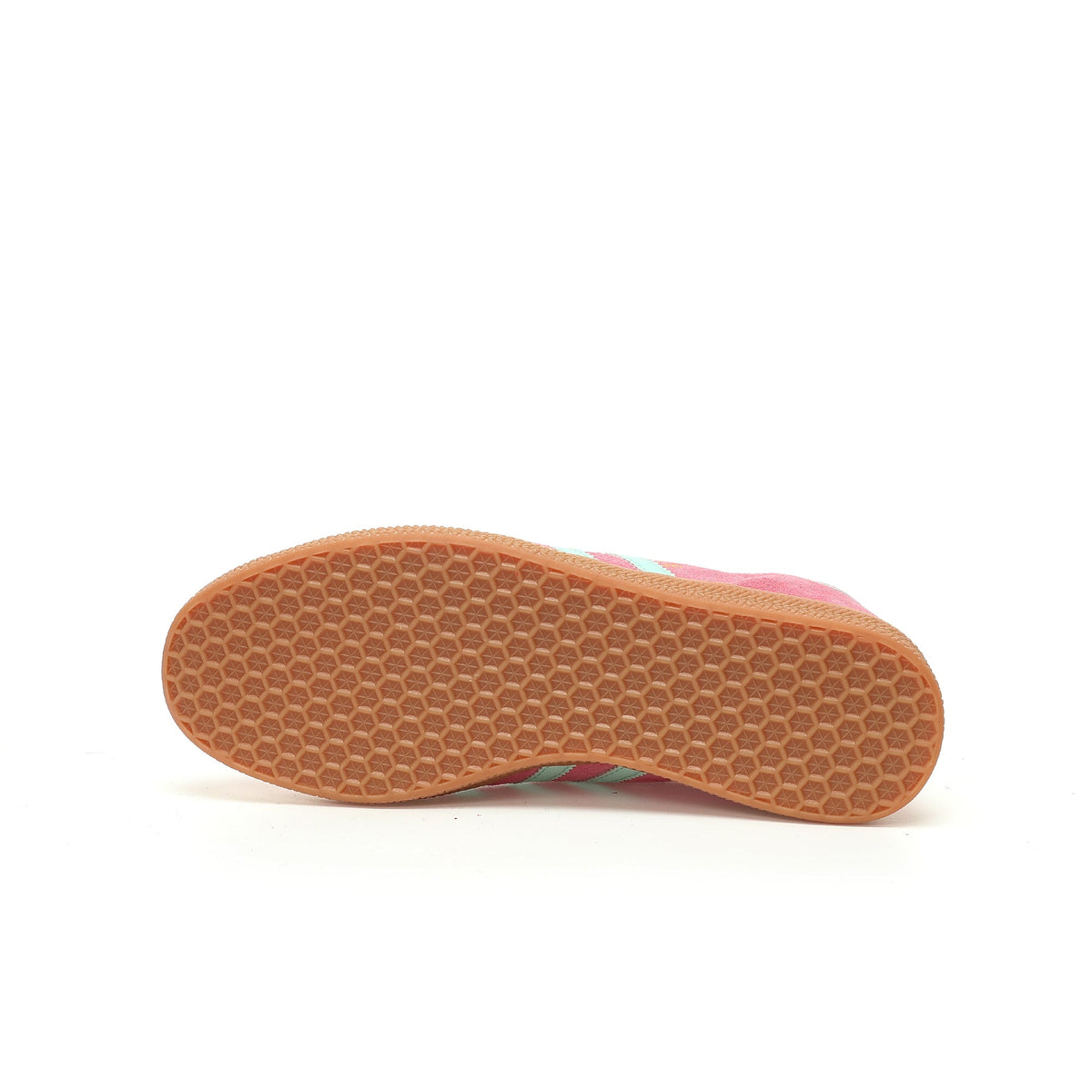 Adidas Originals Gazelle Indoor ¨C Pink / Mint Green Gum Suede Low-Top Sneakers