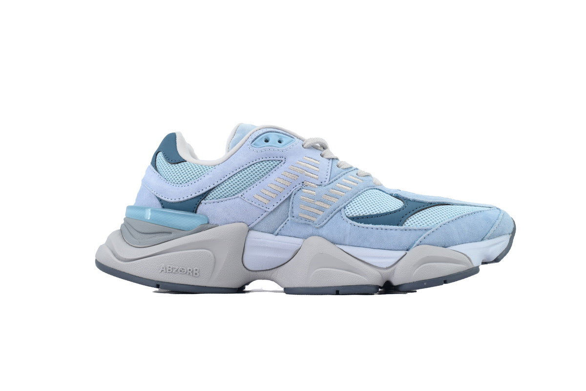 New Balance 9060 Women's & Men's Light Blue Chunky Retro Sneakers