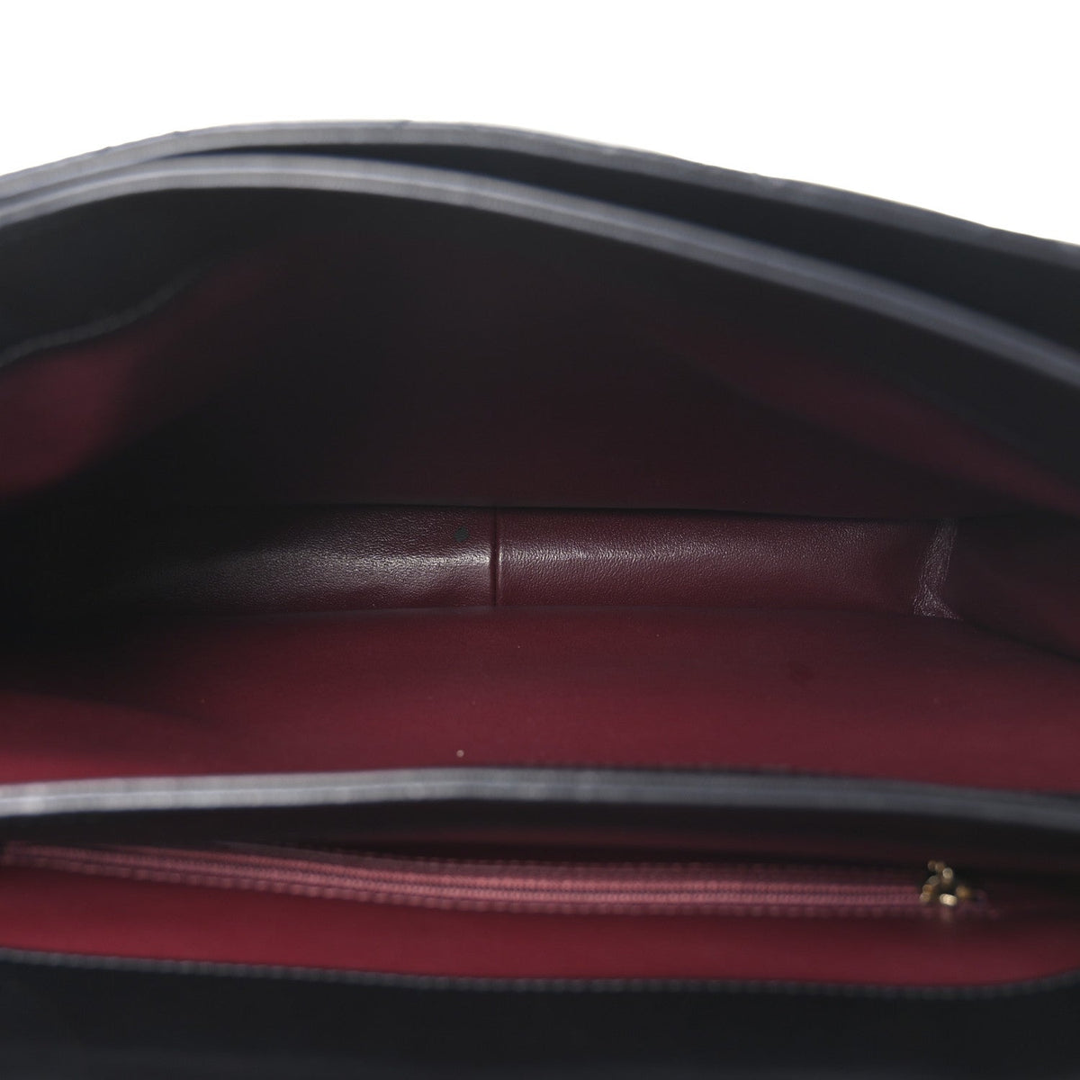 Lambskin Quilted Large Trendy CC Dual Handle Flap Bag Black