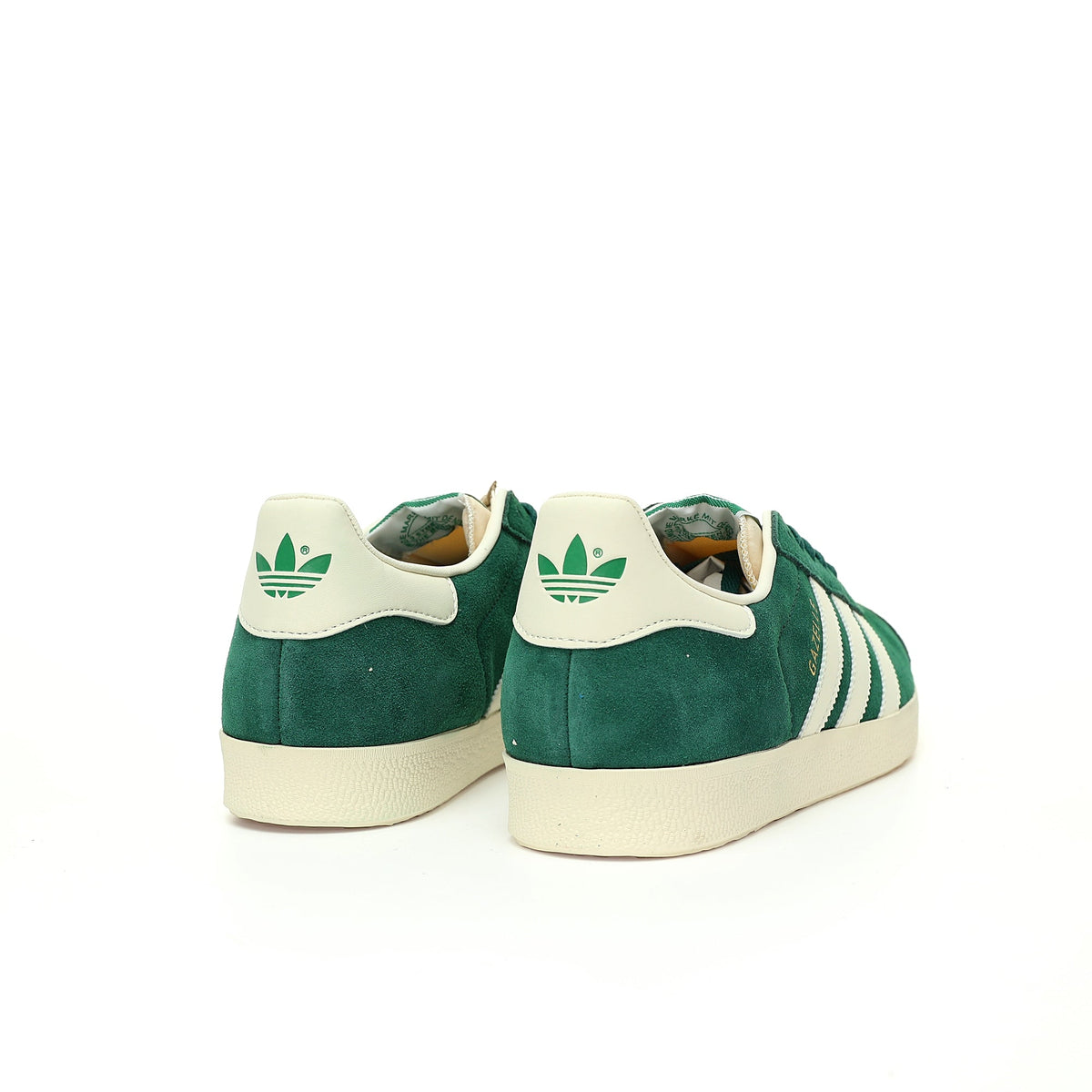 Adidas Originals Gazelle ¨C Green / Off-White Suede Low-Top Sneakers