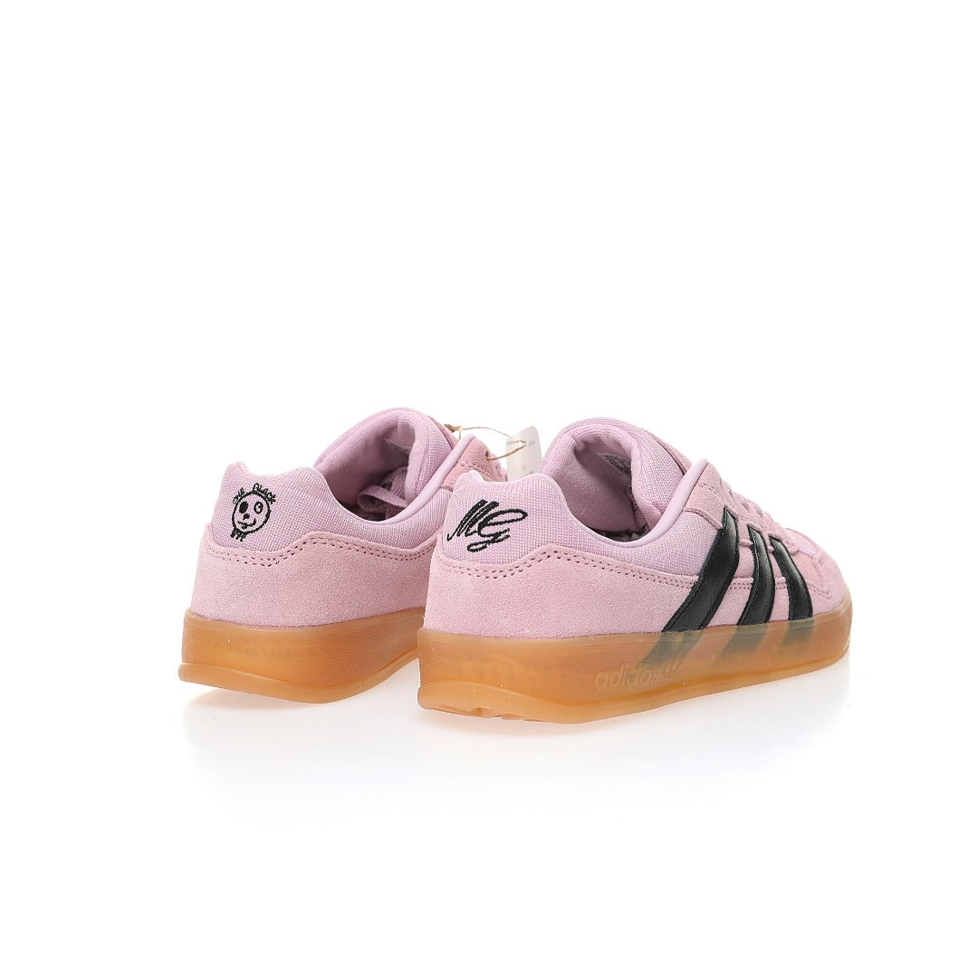 Adidas Originals Gazelle Indoor ¨C Light Pink / Black Gum Suede Low-Top Sneakers