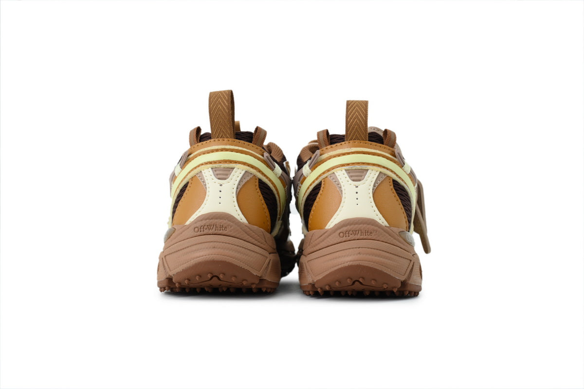 Off-White Be Right Back Women's Men's Brown, Tan & Yellow Chunky Sneakers