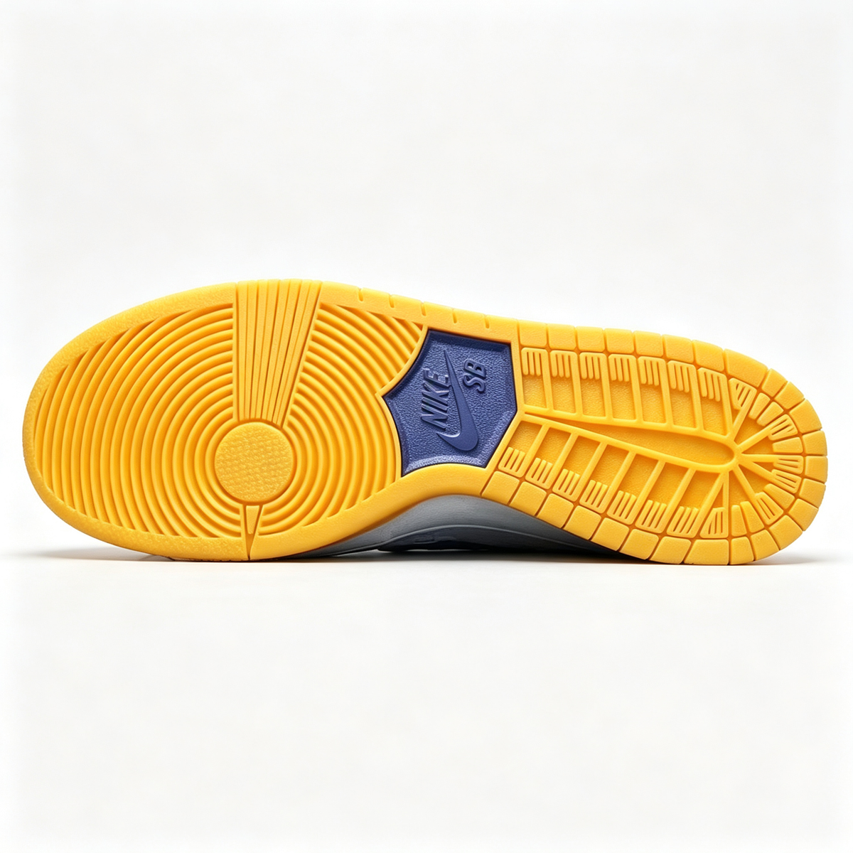 Nike Dunk Low ¨C White/Beige Geometric Print with Purple Swoosh & Gum Sole