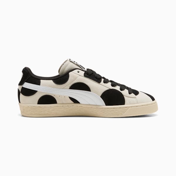 Puma Suede ¡ª Cream / Black / Polka Dot puma shoes for men  womens shoes  roma shoes