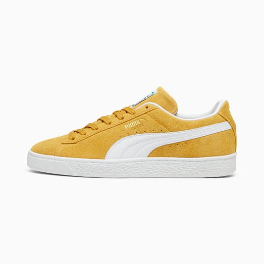 PUMA Suede Classic Golden Yellow-White puma shoes for men  womens shoes  roma shoes