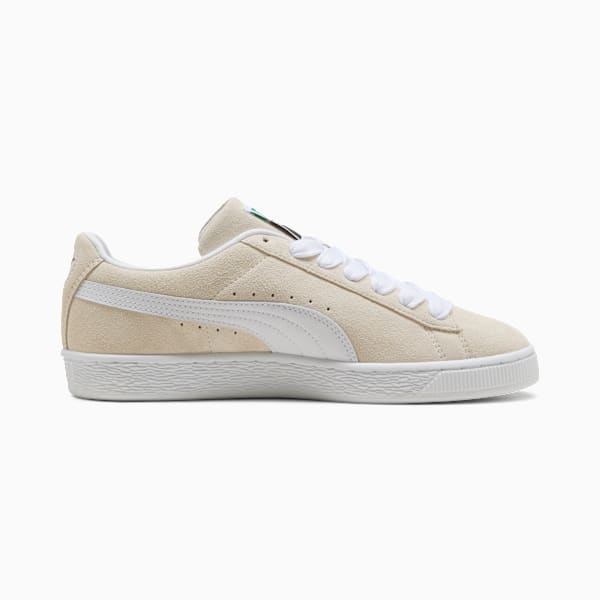 PUMA Suede Classic Cream-White-Gold puma shoes for men  womens shoes  roma shoes