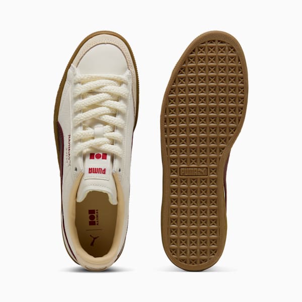 PUMA Suede x Nahmias Off-White-Burgundy-Gum Sole puma shoes for men  womens shoes  roma shoes