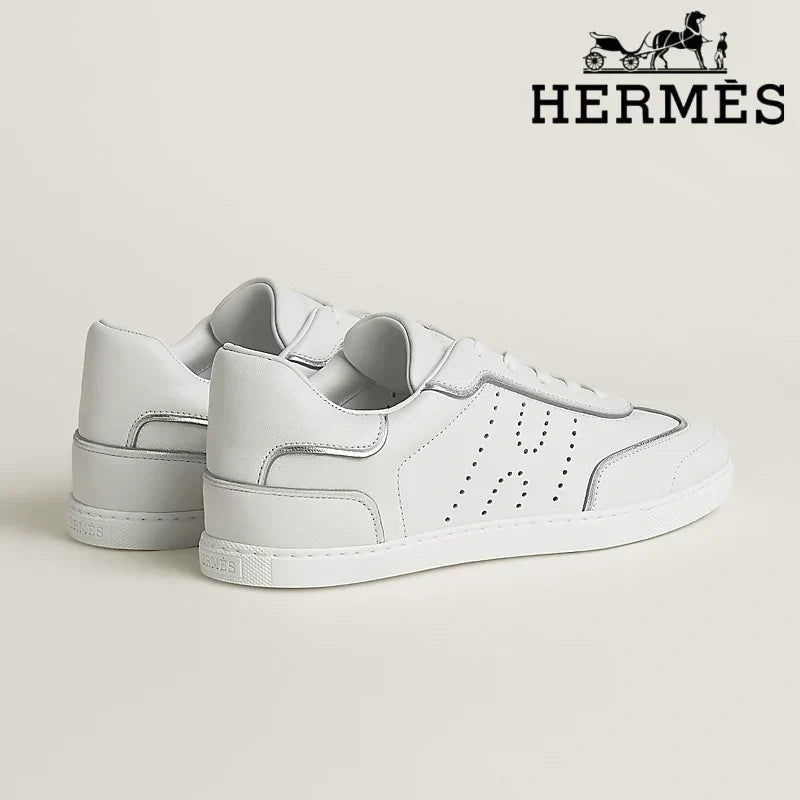 Herm¨¨s Boomerang White Sneaker