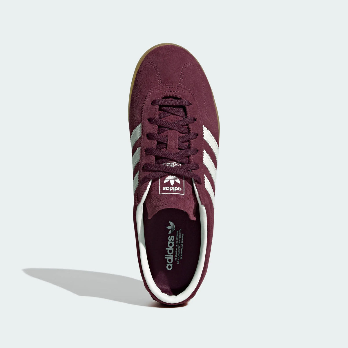Adidas Originals ¨C Burgundy / Off-White Suede Casual Sneakers