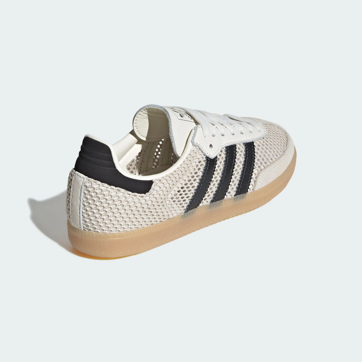Adidas Originals ¨C Cream / Black Mesh & Leather Casual Sneakers