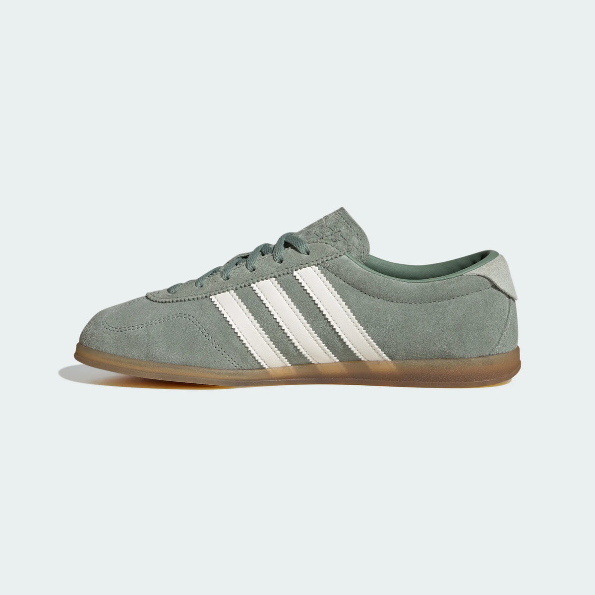 Adidas Originals ¨C Sage Green / Off-White Suede Casual Sneakers