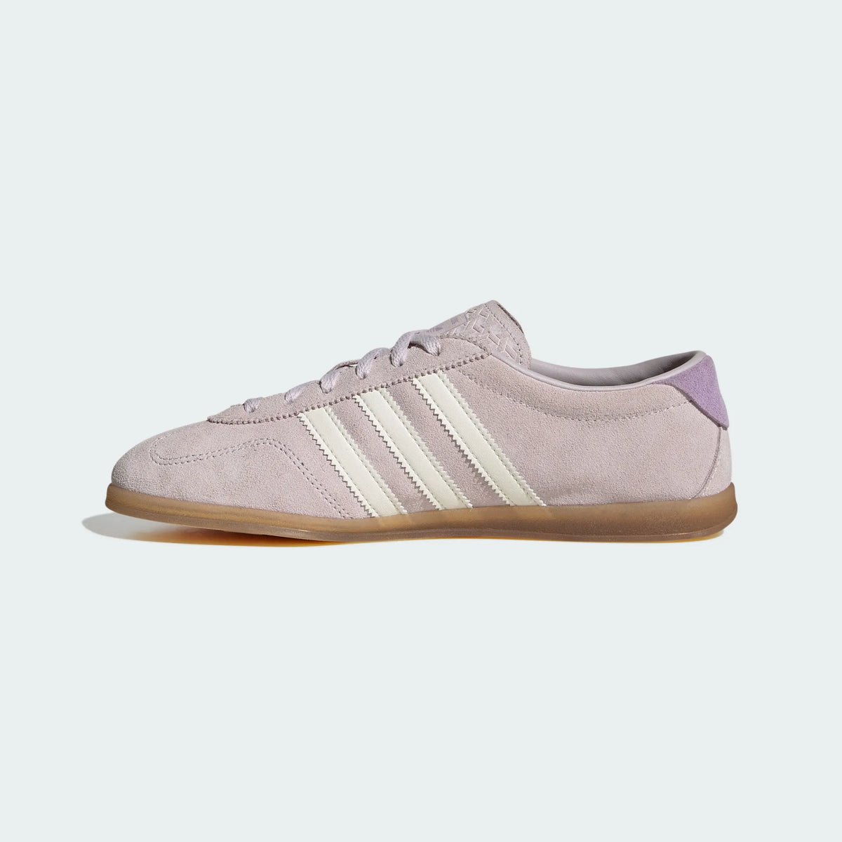 Adidas Originals ¨C Light Lavender / Off-White Suede Casual Sneakers