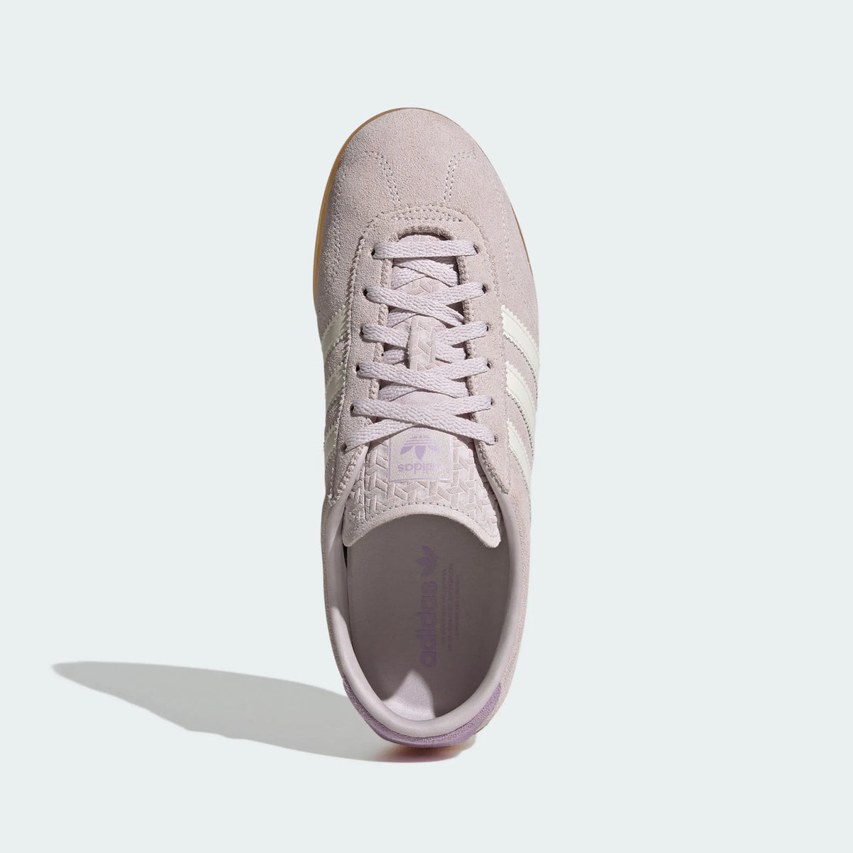 Adidas Originals ¨C Light Lavender / Off-White Suede Casual Sneakers
