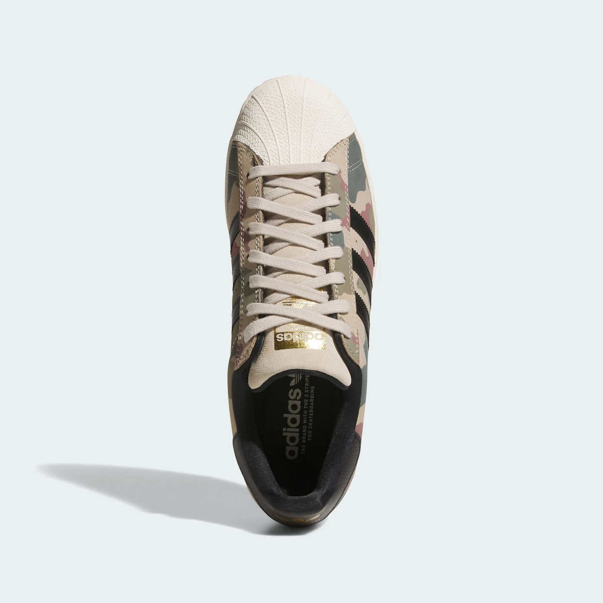 Adidas Originals ¨C Camouflage Print Leather Casual Sneakers