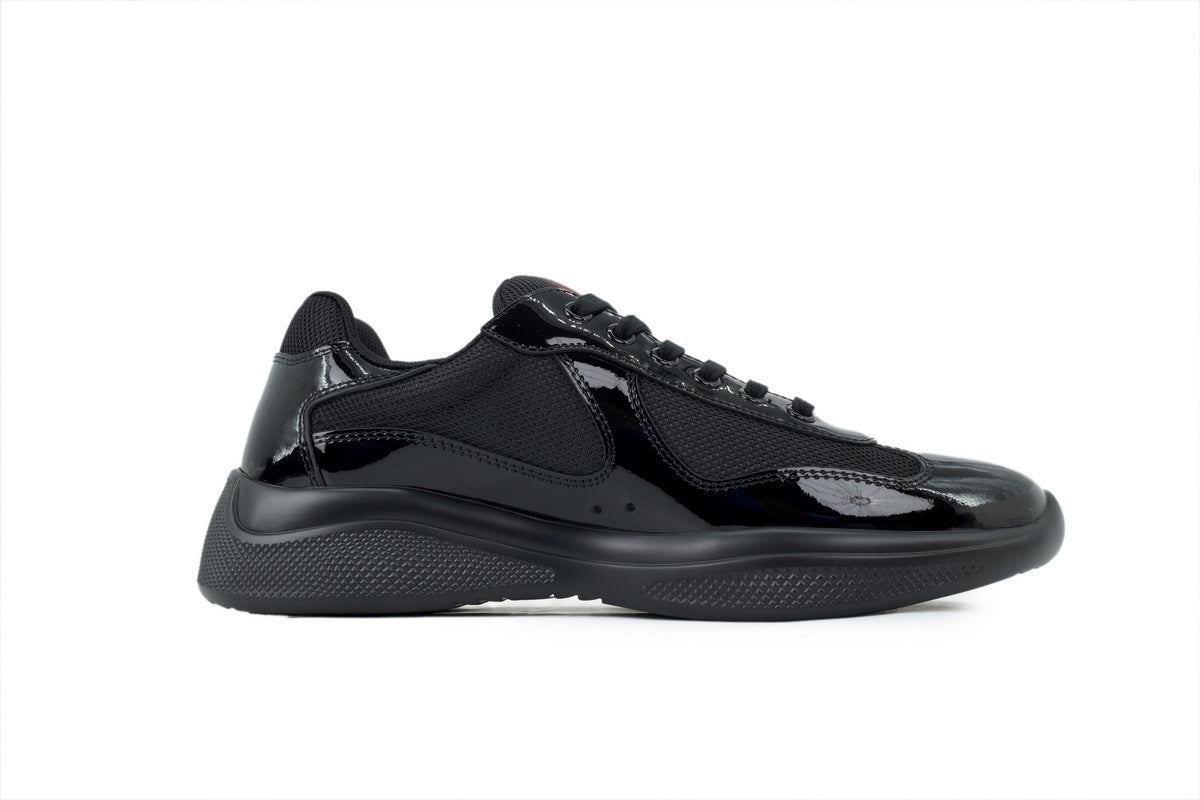 Prada America's Cup Sneakers slip ons womens  prada designer mens shoes black